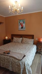 Cama ou camas em um quarto em B&B Maison Odille