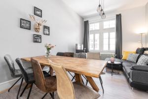 Зона вітальні в Freiburg Appartements am Augustinerplatz