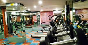 Posilňovňa alebo fitness centrum v ubytovaní Regency Madurai by GRT Hotels