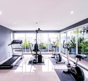 Fitnesscenter och/eller fitnessfaciliteter på 247 Boutique Hotel