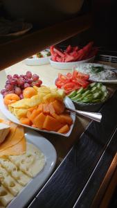 Comida en la pensión o alrededores