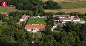 A bird's-eye view of Sagadi Manor Hotel