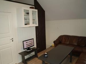 TV at/o entertainment center sa Siloen - cosy apartment in Herand