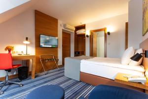 Een TV en/of entertainmentcenter bij Best Western Terminus Hotel
