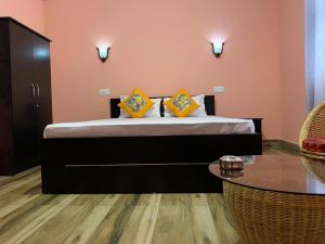 Giường trong phòng chung tại Kitsel Homestay