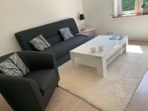 B&B Apartment Rødekro tesisinde bir oturma alanı