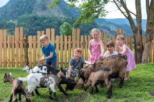 Niños alojados en Lerchs Landhotel