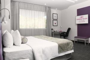 Cama ou camas em um quarto em Crowne Plaza Toluca - Lancaster, an IHG Hotel