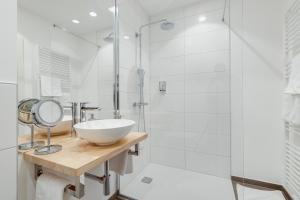 Un baño de Boutique Hotel Goldenes Lamm