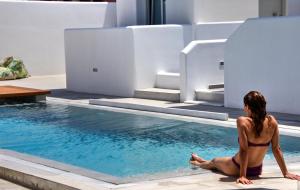 Bassein majutusasutuses Quartano Luxury Cycladic Residence, Adults Only (13+) või selle lähedal