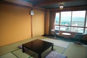 منطقة جلوس في Hotel&Resort Yamanouchi Hills