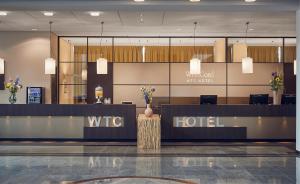 Vstupní hala nebo recepce v ubytování WestCord WTC Hotel Leeuwarden