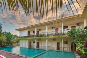 A piscina localizada em Swahita Ubud ou nos arredores