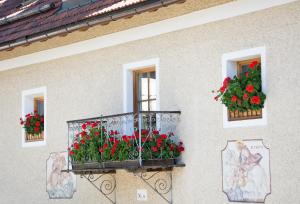 Balkon oz. terasa v nastanitvi Peterer Hof