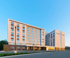 una representación de un hotel con aparcamiento en Residence Inn by Marriott Halifax Dartmouth, en Halifax