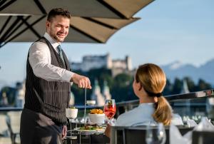 Nápoje v ubytování IMLAUER HOTEL PITTER Salzburg