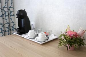 Coffee and tea making facilities at ASTORIA Hotel & Medical Spa