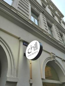 Un certificat, premiu, logo sau alt document afișat la Chill apartments