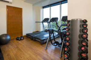 Gimnasio o equipo deportivo en Harbour Hotel & Spa St Ives