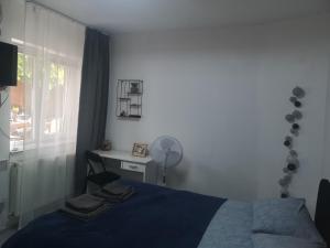 Uma área de estar em Casa Miron Unirii 3Strada Matei Corvin Apartament