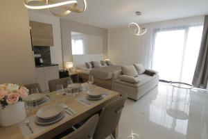 Зона вітальні в Apartmány ROSE Mikulov