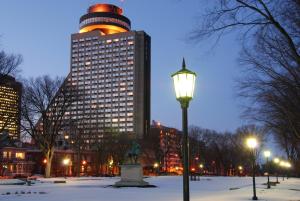 Hôtel Le Concorde Québec trong mùa đông