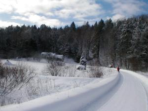 Mountain Valley Retreat ziemā