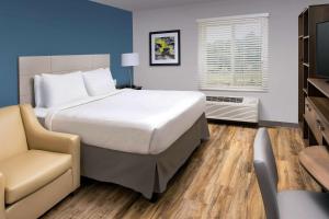 Krevet ili kreveti u jedinici u objektu Woodspring Suites Cherry Hill