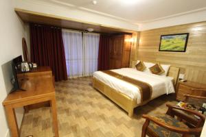 Giường trong phòng chung tại Himalaya Sapa Hostel