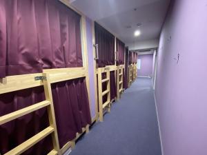 Μία ή περισσότερες κουκέτες σε δωμάτιο στο Hostel Anchorage