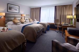 Tempat tidur dalam kamar di Radisson BLU Hotel and Spa, Limerick