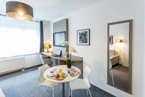 Et opholdsområde på Nemea Appart Hotel Elypseo Strasbourg Port