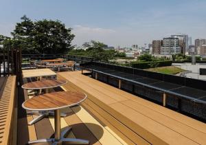 A balcony or terrace at Hotel Feel / Vacation STAY 63702