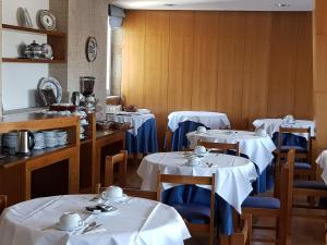 Coffee and tea making facilities at Hotel Nordeste Shalom