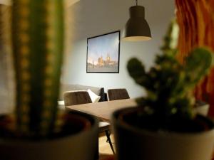 Un lugar para sentarse en Altstadt Apartment Erfurt