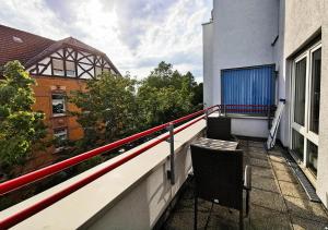 Balkons/terase naktsmītnē stylish studio - close to city centre - netflix - balcony