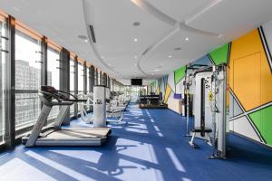 The fitness centre and/or fitness facilities at Komune Living