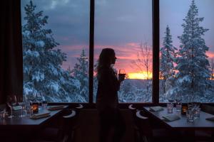 Naturlandskap nära hotellet