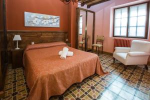 Krevet ili kreveti u jedinici u objektu Apartamentos turisticos Avila Villa Carmen I