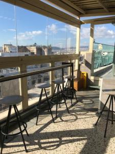 Balkon atau teras di Safestay Athens Monastiraki