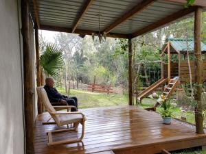 A garden outside Pinar de Hurtado