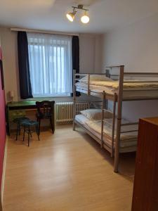 Vuode tai vuoteita majoituspaikassa Ruhrtropolis Hostel