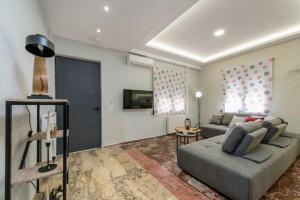 Bright & Stunning Flat in the City Centre tesisinde bir televizyon ve/veya eğlence merkezi