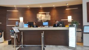 Лоби или рецепция в Holiday Inn Express - Suzhou Industrial Park, an IHG Hotel