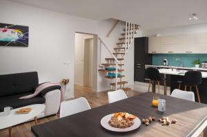 Virtuvė arba virtuvėlė apgyvendinimo įstaigoje Apartment AleMar