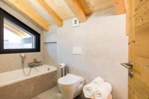 Um banheiro em Chalet sur les monts Morzine