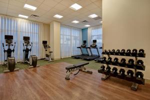 Fitness center at/o fitness facilities sa Holiday Inn Express & Suites - Galveston Beach, an IHG Hotel