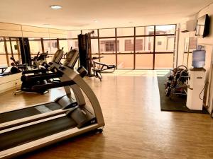 Gimnasio o equipamiento deportivo en Jurerê Beach Village - Flat na Praia