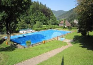 Basen w obiekcie Hotel Waldeck in Todtnau lub w pobliżu