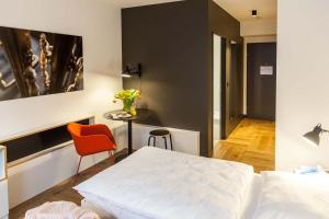 Lova arba lovos apgyvendinimo įstaigoje SMARTments business Wien Hauptbahnhof - Serviced Apartments